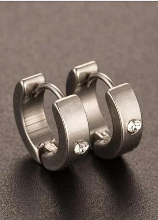 Медаль конго серьги унисекс сталь мужские женские детские нержавейка медзолото