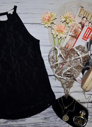S\8 фірмова супер модна блузка майка мереживо гіпюр river island америка