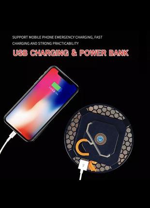 Ліхтар світлодіодний/кемпінговий/led лампа/powerbank 9900 mah в наявності5 фото