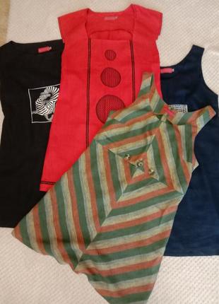 Платье льняное