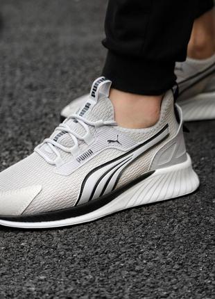 Мужские кроссовки puma light silver3 фото