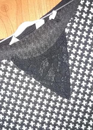 Платье гусиннные лапки 6