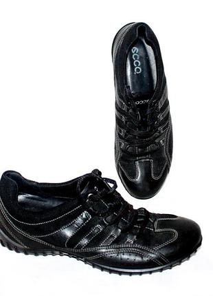 Кросівки шкіра текстиль м'які гнучкі eco 37р устілка 25 см