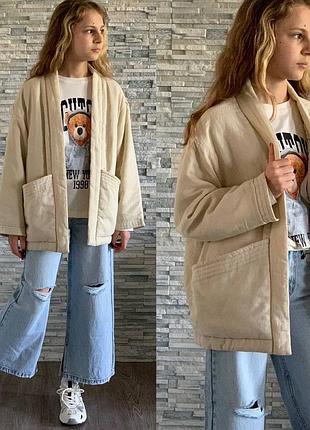 Дитяча  куртка кімоно на дівчинку фірми zara/кофта на дівчинку зара/ куртка на дівчинку