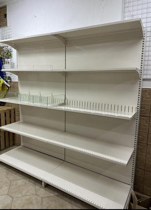 Торгівельне обладнання, стелажі , полиці