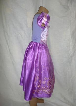 Платье, платье рапунцель на 5-6 лет2 фото