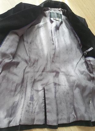 Стильный велюровый пиджак с красивейшей подкладкой zara5 фото