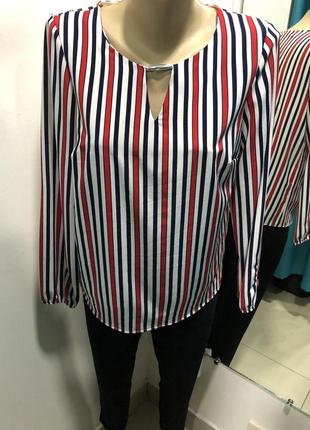 Полосатая блузка madex1 фото