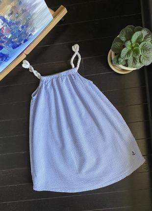 Сукня плаття в морському стилі для дівчинки