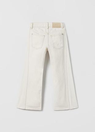 Джинсы палаццо укороченные джинсы с широкими штанинами2 фото