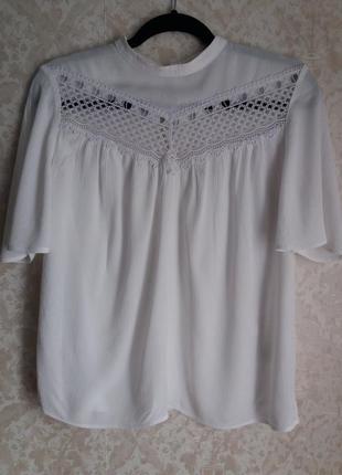 Стильная белая блуза от marks &amp; spencer