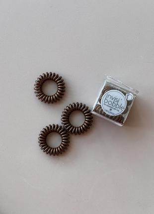 Резинка-браслет для волосся invisibobble original pretzel brown1 фото