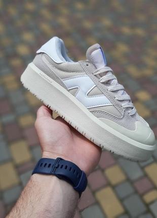 Женские летние кроссовки new balance ct302 бежевые кроссовки нюбеланс ct302