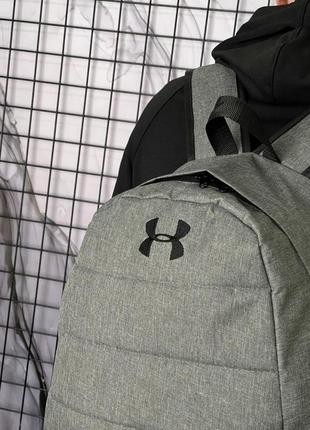 Рюкзак матрац сірий меланж under armour2 фото