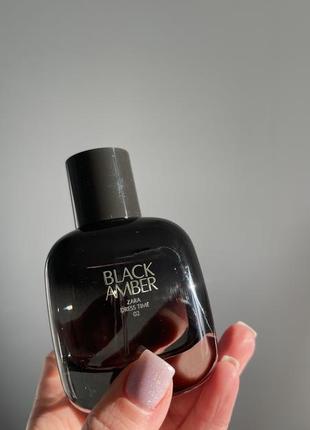 Zara black amber парфуми