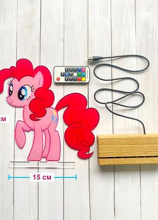 Дитячі нічники май літл поні епплджек / пінкі пай / іскорка