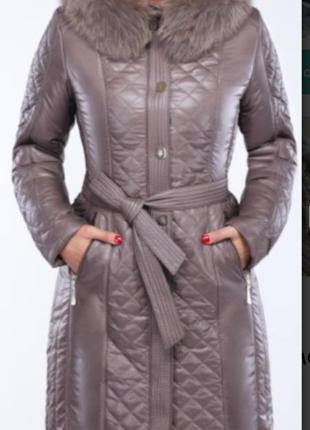 Пуховик, пальто.