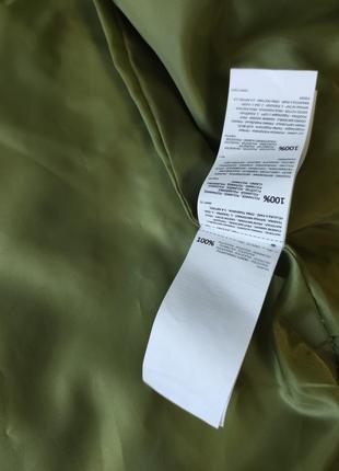 Демисезонная куртка женская оливковый зеленая девчачья xxs sinsay5 фото