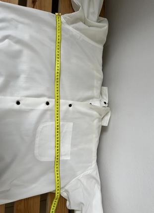 Молочна чоловіча італійська сорочка біла сорочка айворі2 фото