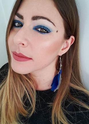 Акция карандаш для глаз deep colour № 24 синий опал франция lambre