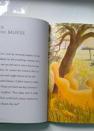 Книга англійською мовою aesop's fables для дітей казки езопові байки6 фото