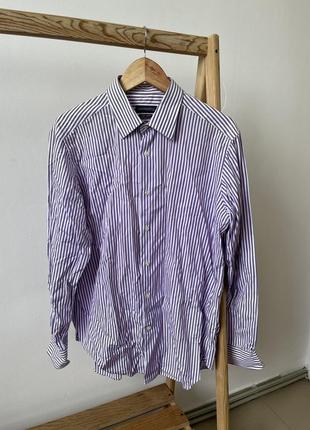 Чоловіча італійська сорочка у смужку