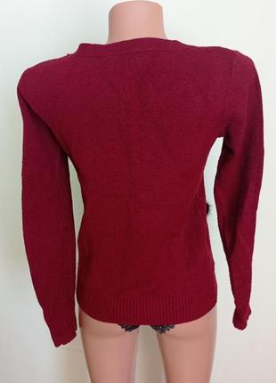 Светр свитер кофта з помпонами пуловер3 фото