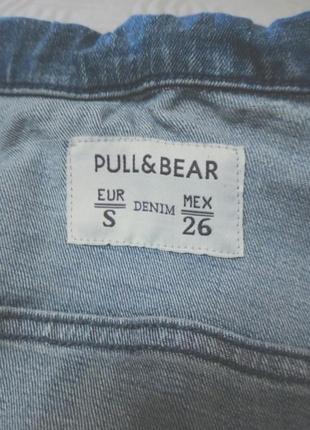 Джинсовый пиджак pull &amp; bear4 фото