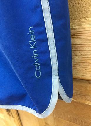 Синие  шорты calvin klein  размер - xl {54}4 фото