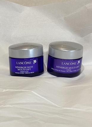 Lancome renergie multi-lift day cream 15ml, spf15 дневной антивозрастной крем для лица с эффектом лифт5 фото