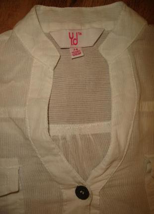 Белая рубашка, блузка на 7-8 лет6 фото