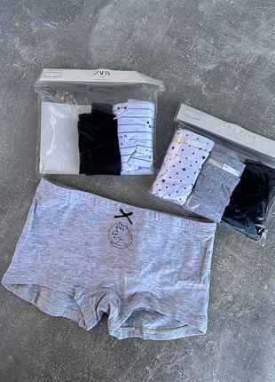 Zara набір трусів шортиків