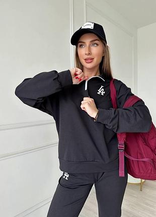 Спортивный костюм женский мокко двухнитка6 фото