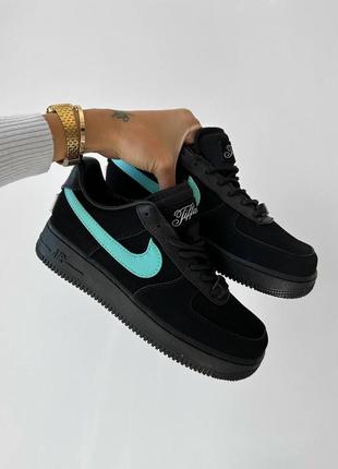 Кросівки жіночі nike tiffany air force 1 low black