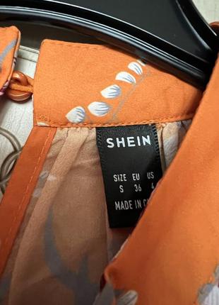 Блуза в цветочный принт shein6 фото