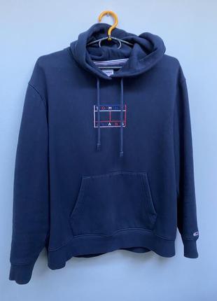 Худі синього кольору tommy jeans розмір л-хл