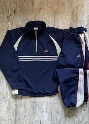 Спортивный костюм adidas винтаж 2001 года