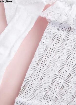 Гольфы с сердечками в стиле аниме лолита косплей3 фото