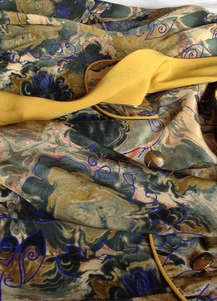 Красивое винтажное платье с бантом англия карманы в боковых швах  размер 1610 фото