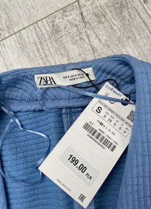 Голубой пиджак от бренда zara, оригинал, новый с бирками2 фото