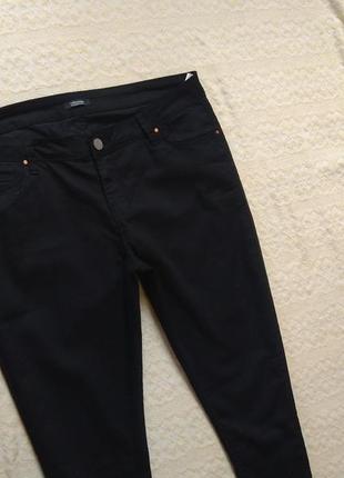 Стильные черные джинсы скинни collezione, 14 размер.3 фото