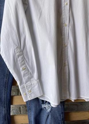 Рубашка hallhuber, белая рубашка, рубашка 36