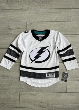 Хоккейка tampa bay lightning hockey nhl jersey футболка кофта