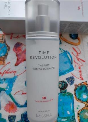 Missha time revolution the first essence lotion осветительный лосьон для лица