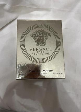 Оригинальная парфюмированная вода versace eros pour femme 100 мл.