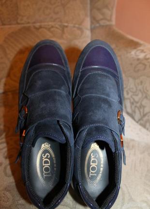 Італійські туфлі-кросівки tods4 фото