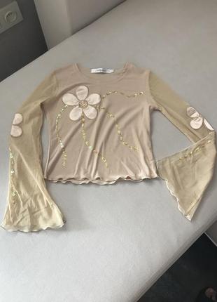 Кофточка блузка нарядная кофта