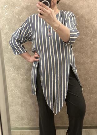 Блуза рубашка туника3 фото