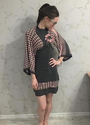 Стильне сукню з болеро,s/m,туреччина