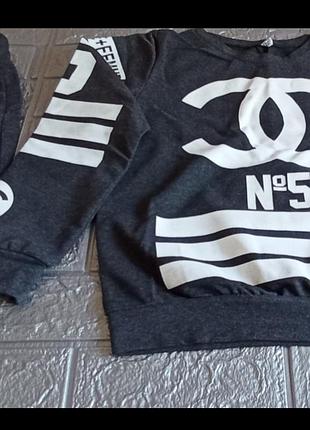 🔥підлітковий спортивний костюм chanel